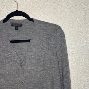 Grey cardigan!